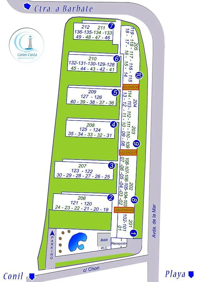 Canos Costa Apartments Barbate